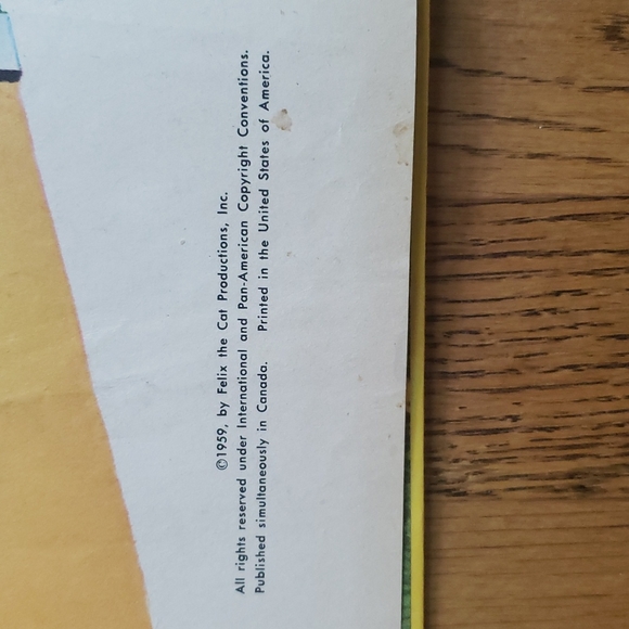 Vintage '59 A Surprise For Felix Hardcover Children's Book - Picture 4 of 6